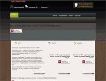 Tablet Screenshot of prodent.co.rs