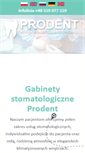 Mobile Screenshot of prodent.gda.pl